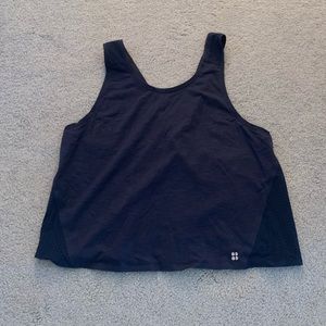 Blue Sweaty Betty Tank - Size L